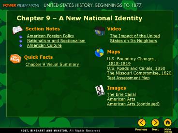 presentation player overlay