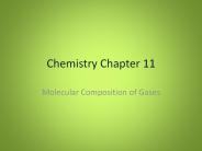Chemistry Chapter 11
