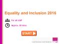 Equality and Inclusion 2016 PowerPoint PPT Presentation