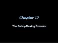 The Policy-Making Process PowerPoint PPT Presentation