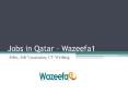 Jobs in  Qatar PowerPoint PPT Presentation