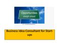 Business Idea Consultant for Start-ups PowerPoint PPT Presentation