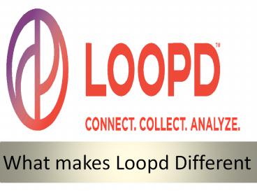 What makes Loopd Different - Loopd