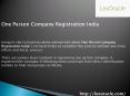 One Person Company Registration India (1) PowerPoint PPT Presentation