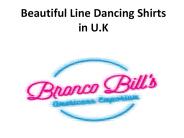 Beautiful Line Dancing Shirts in u.k