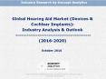 Global Hearing Aid Market (Devices & Cochlear Implants): Industry Analysis & Outlook (2016-2020) PowerPoint PPT Presentation