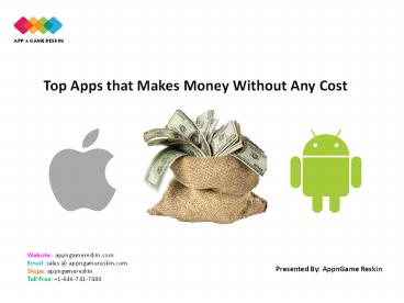 Top Apps that Makes Money Without Any Cost