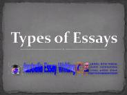 Types of Essays