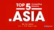 Free .Asia Domain at CrazyDomains.sg