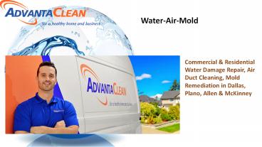 Water, Air, & Mold Experts in Dallas
