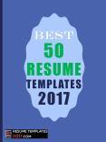 Best Resume Templates in 2017 PowerPoint PPT Presentation