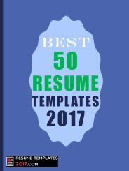Best Resume Templates in 2017