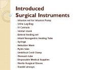 Introduced Surgical Instruments by angiplast