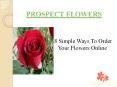 Tricks for ordering wholesale flowers online PowerPoint PPT Presentation