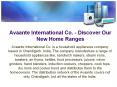 Avaante International Co. - Discover Our New Home Ranges PowerPoint PPT Presentation