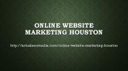 Online Website Marketing Houston