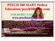 PSYCH 540 MART Academic Coach-psych540mart.com