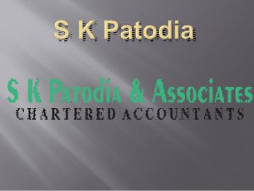 France Company Formation & Business Setup - S K Patodia