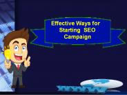 Effective Ways for Starting  SEO Campaign