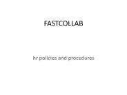 hr policies and procedures