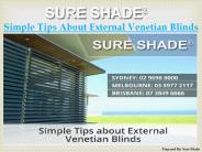 Simple Tips about External Venetian Blinds by Sure Shade
