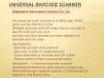 Universal Barcode Scanner app for free PowerPoint PPT Presentation