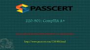 Passcert CompTIA A+ 220-901 practice test