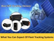 What You Can Expect Of Fleet Tracking Systems