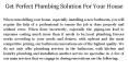 Get Perfect Plumbing Solution For Your House (1) PowerPoint PPT Presentation