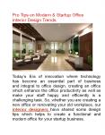 Office Interior Design Tips by Delhi Best Interior Designers PowerPoint PPT Presentation