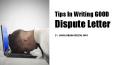 Tips In Writing GOOD Dispute Letter PowerPoint PPT Presentation