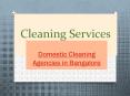 Domestic Cleaning Agencies in Bangalore PowerPoint PPT Presentation