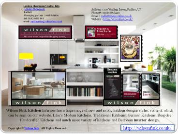 Kitchen Showrooms London UK - Wilson Fink (2)