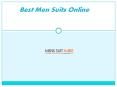 Best Mens Suit Online Store