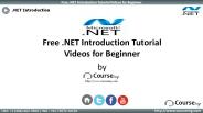 Dot Net Introduction Training