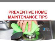Preventive Home Maintenance Tips