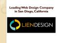 Lien Design - Leading Web Design Company in San Diego, California PowerPoint PPT Presentation