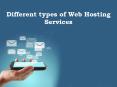 Different types of web hosting services PowerPoint PPT Presentation
