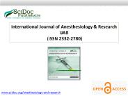 International Journal of Anesthesiology & Research ISSN 2332-2780
