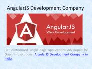 AngularJS Development Company