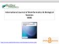 International Journal of Bioinformatics & Biological Systems PowerPoint PPT Presentation