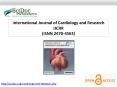 International Journal of Cardiology and Research ISSN 2470-4563 PowerPoint PPT Presentation