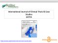 International Journal of Clinical Trials & Case Studies PowerPoint PPT Presentation