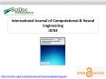 International Journal of Computational & Neural Engineering PowerPoint PPT Presentation