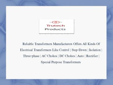 Transformer Manufacturers in Mumbai (3)