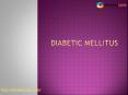 Diabetic Mellitus PowerPoint PPT Presentation