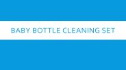 Baby Bottle Cleaning Set