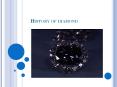 History of Diamond PowerPoint PPT Presentation