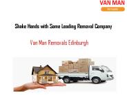 Van Man Removal Services Edinburgh