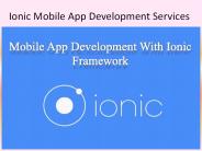 Ionic Mobile App Development